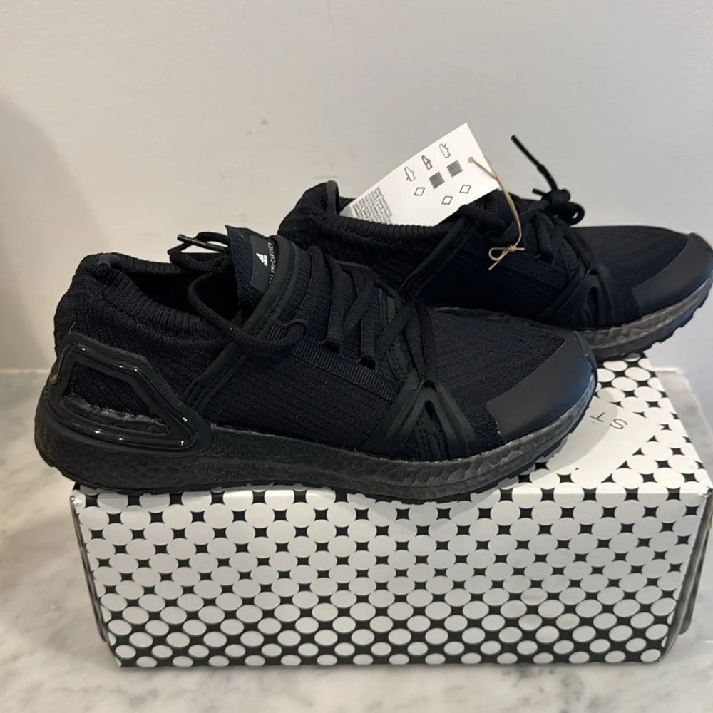 Adidas by Stella McCartney Black Athletic Shoes - Picture 3 of 11